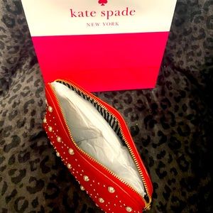 Kate Spade Beauty Bag in Red